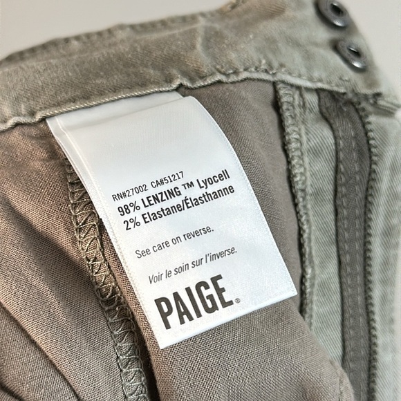 PAIGE Men’s Fraser Stretch Twill Trouser Jogger Pant Size 31 - Picture 12 of 16